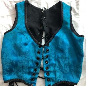 Renaissance Festival double sided corset